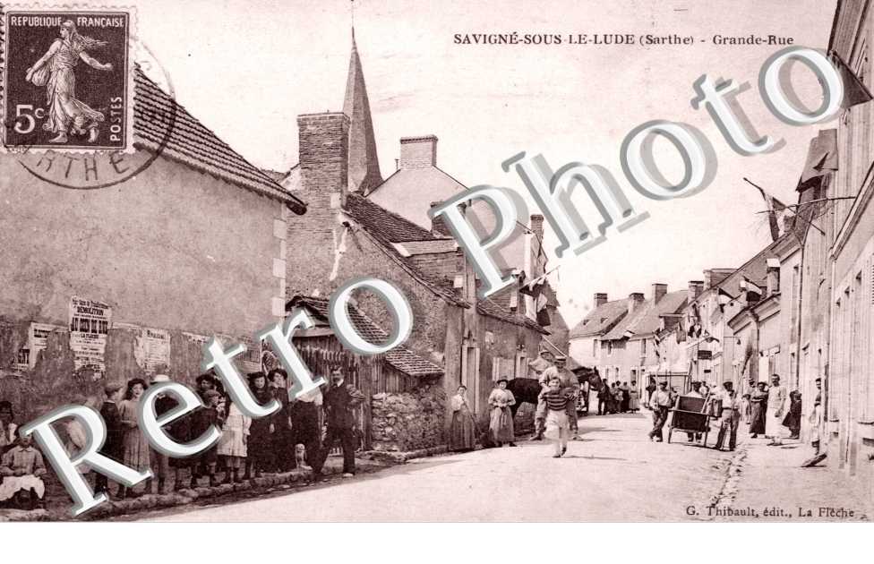 grande rue en 1913