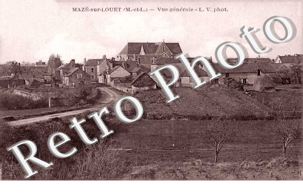 MAZE SUR LOUET. vue generale