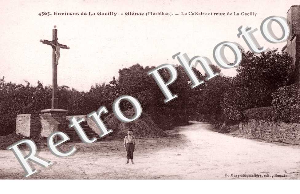 le Calvaire et route de la Gacilly