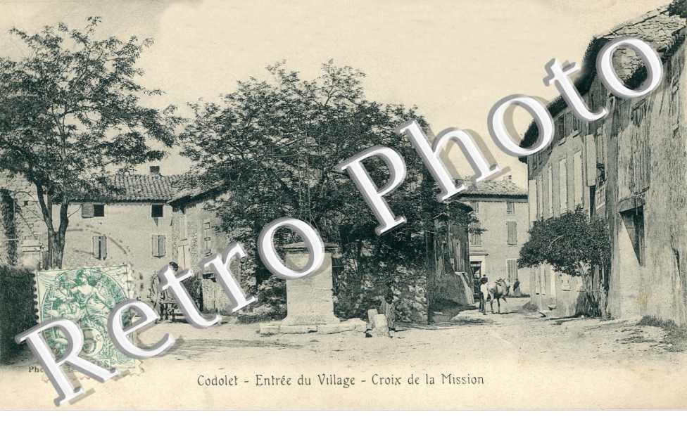 entree du village  -  Croix de la Mission