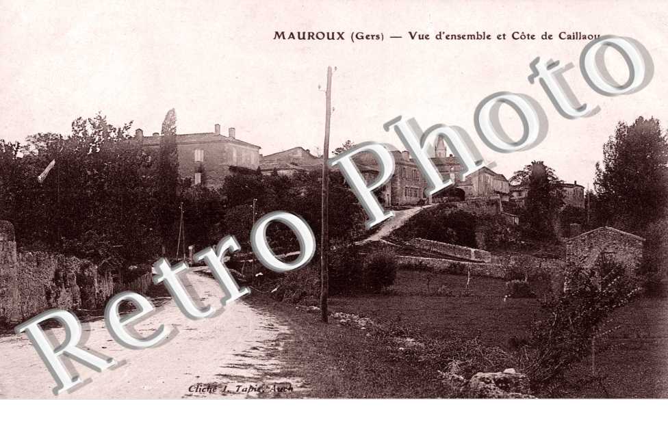 vue d'ensemble et cote de Caillaou