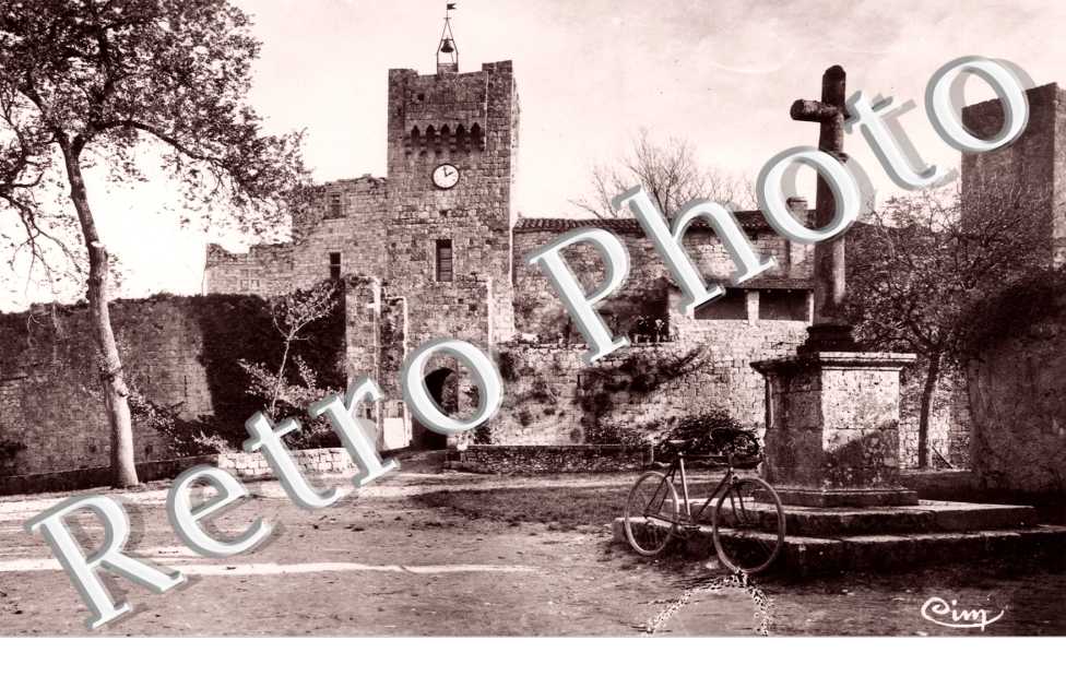 Porte d'entree  Tours et restes du vieux chateau