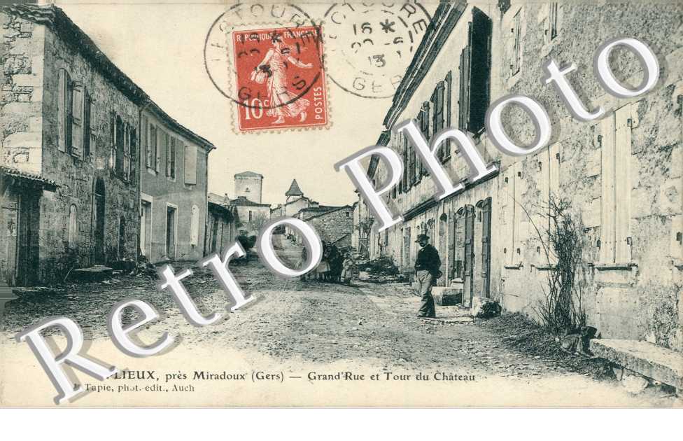 Grand 'rue et tour du chateau