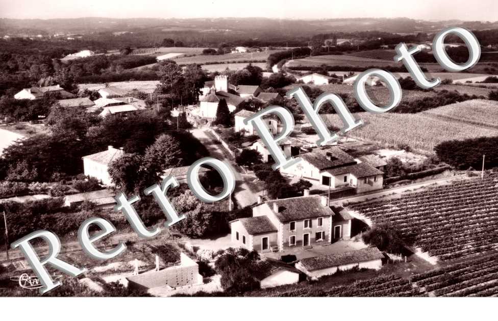 vue generale  aerienne -  annees 50/60