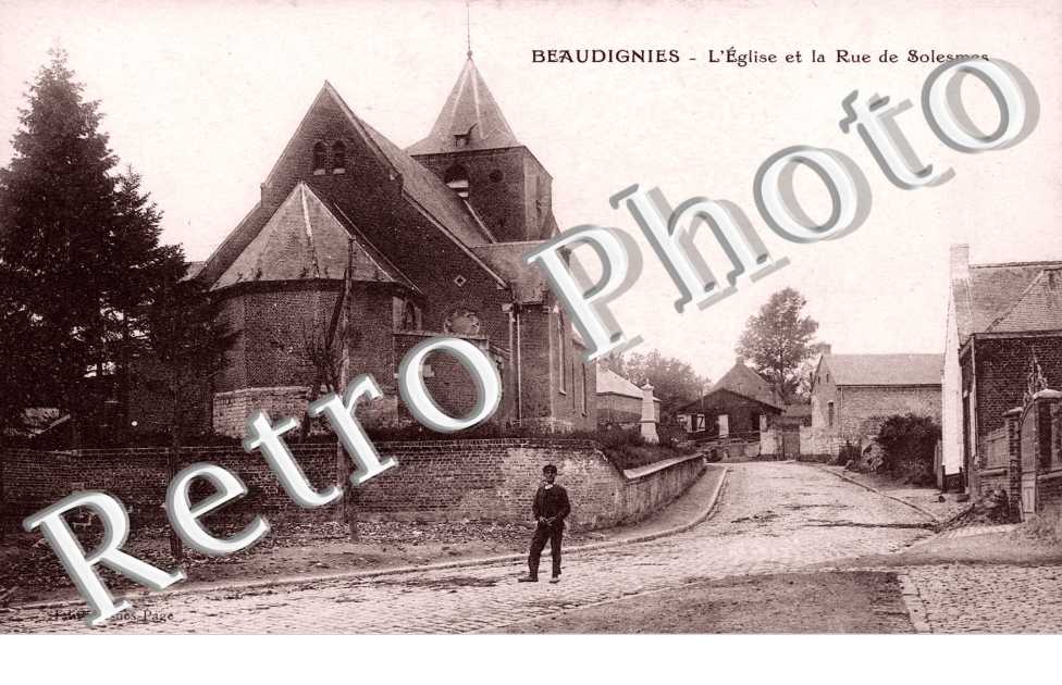 l'Eglise et la Rue de Solesme