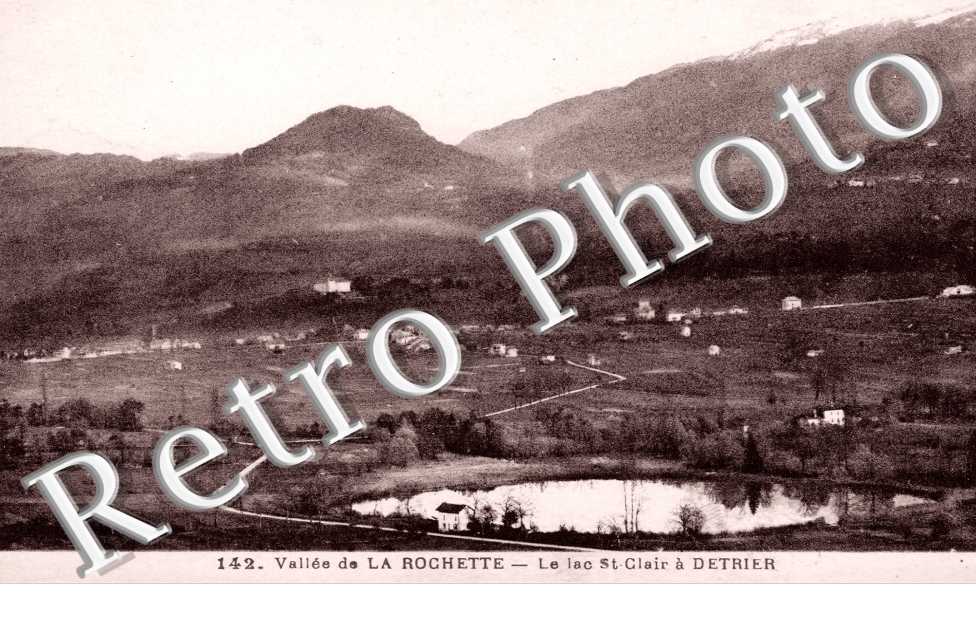 Vallee de la Rochette - Le lac Saint-Clair