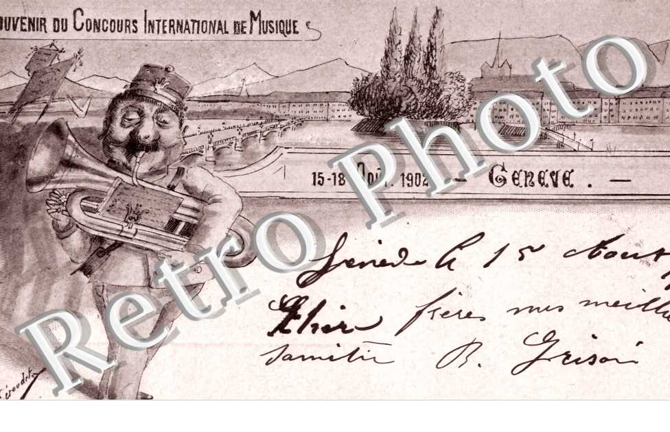 Souvenir du concours international de musique  15-18 aout 1902