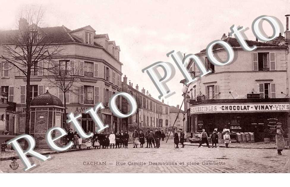 Rue Camille Desmoulins et place Gambetta