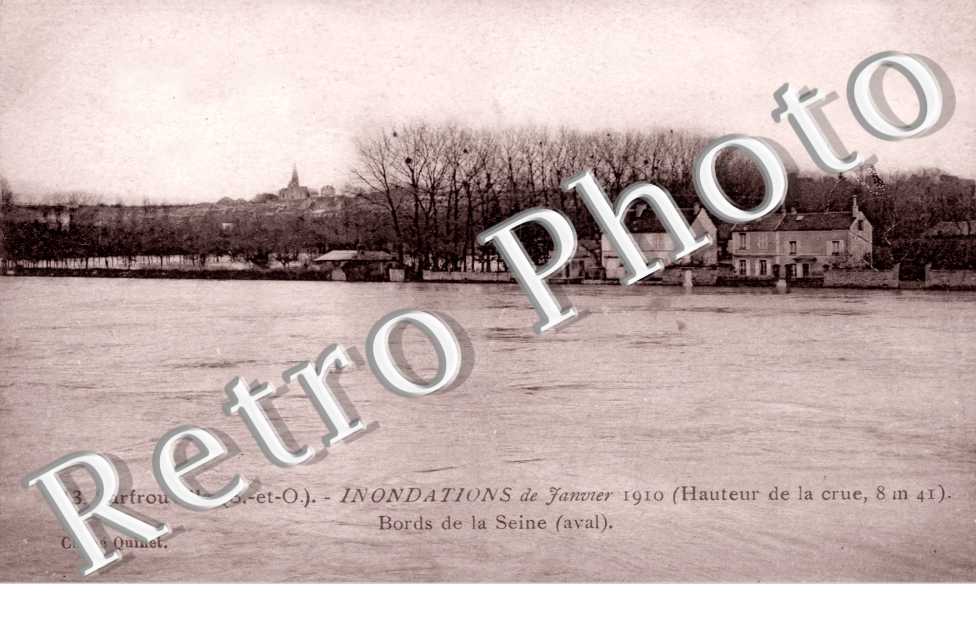 Inondation de Janvier 1910 - Bords de Seine