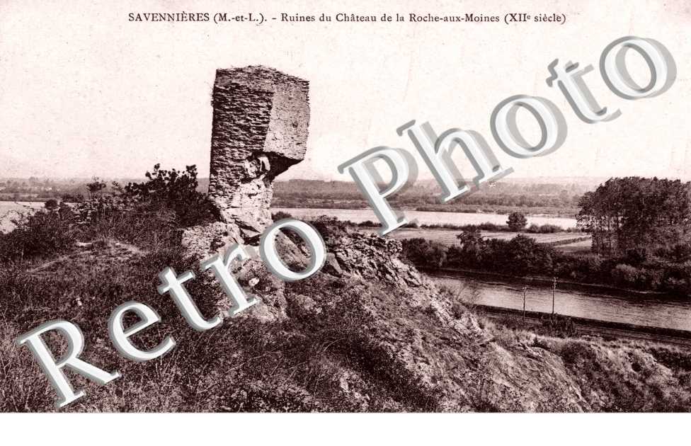 ruines de l'ancien chateau de la Roche-aux-Moines