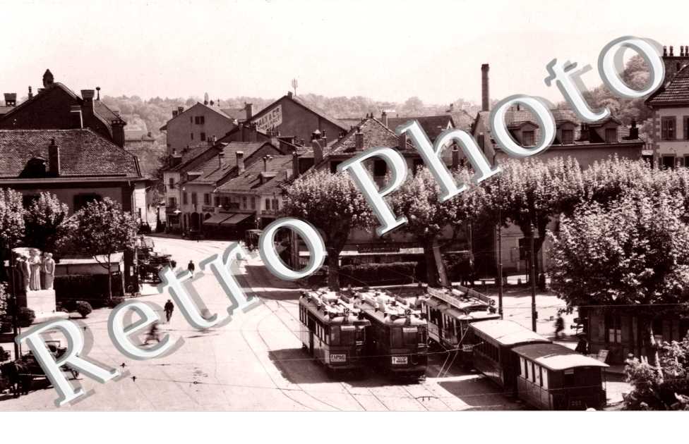 Le RONDEAU de CAROUGE vers 1930