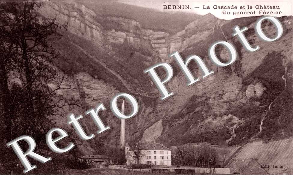 La Cascade et le Chateau du General Fevrier
