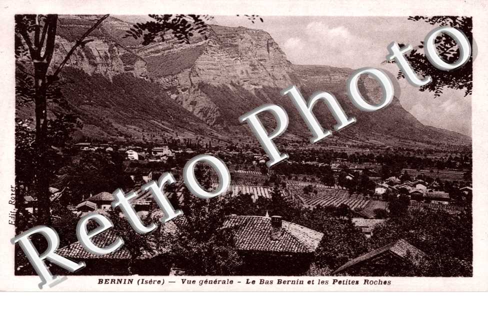 vue generale  Le Bas Bernin et les Petites Roches