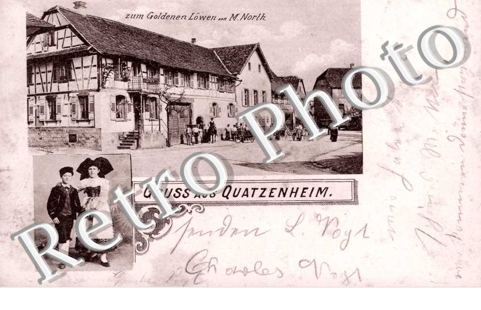 Gruss aus ... zum Goldenen Lowen von M. North