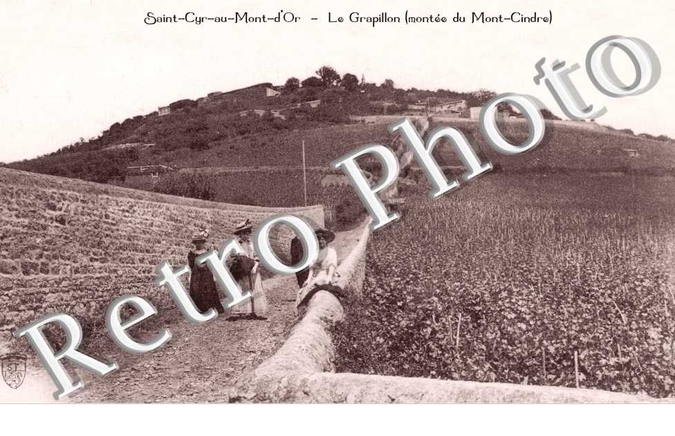 le Grapillon, Montee du Mont Cindre