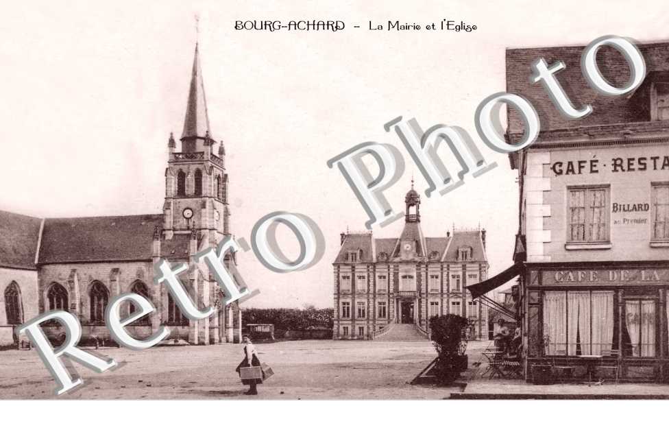 La mairie et l'eglise