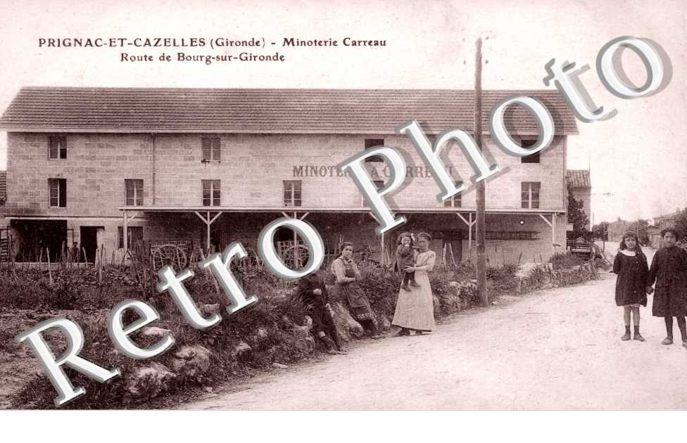 Minoterie Carreau  Route de Bourg-sur-Gironde