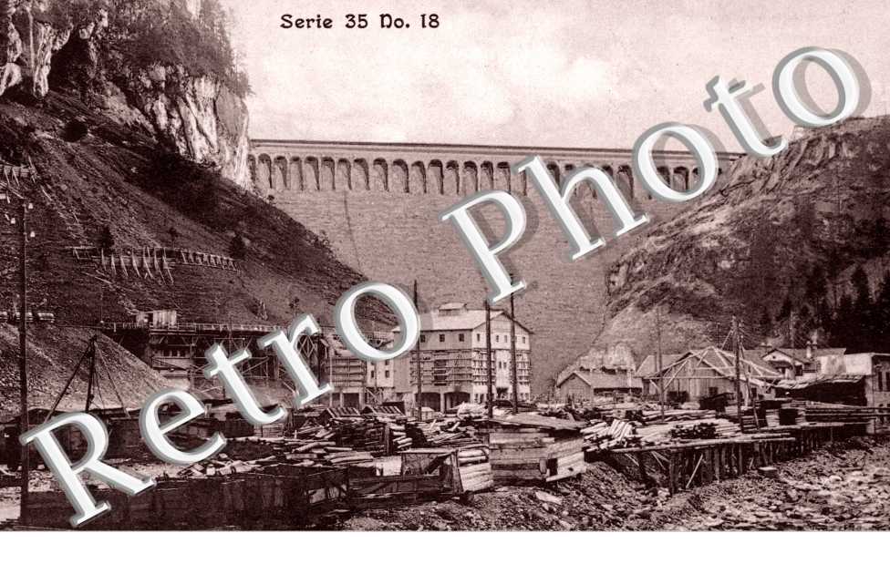 Staumauer im Schrah  Zukunftsbild taleinwarfs  Kraftwerk Waggithal