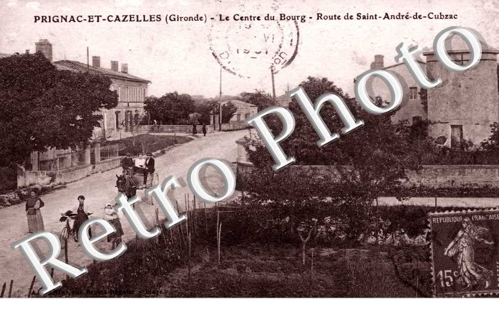 le Centre du Bourg  Route de Saint Andre de Cubzac