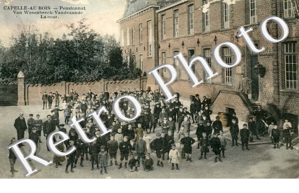 Pensionnat Van Wesenbeeck-Vandezande  La cour