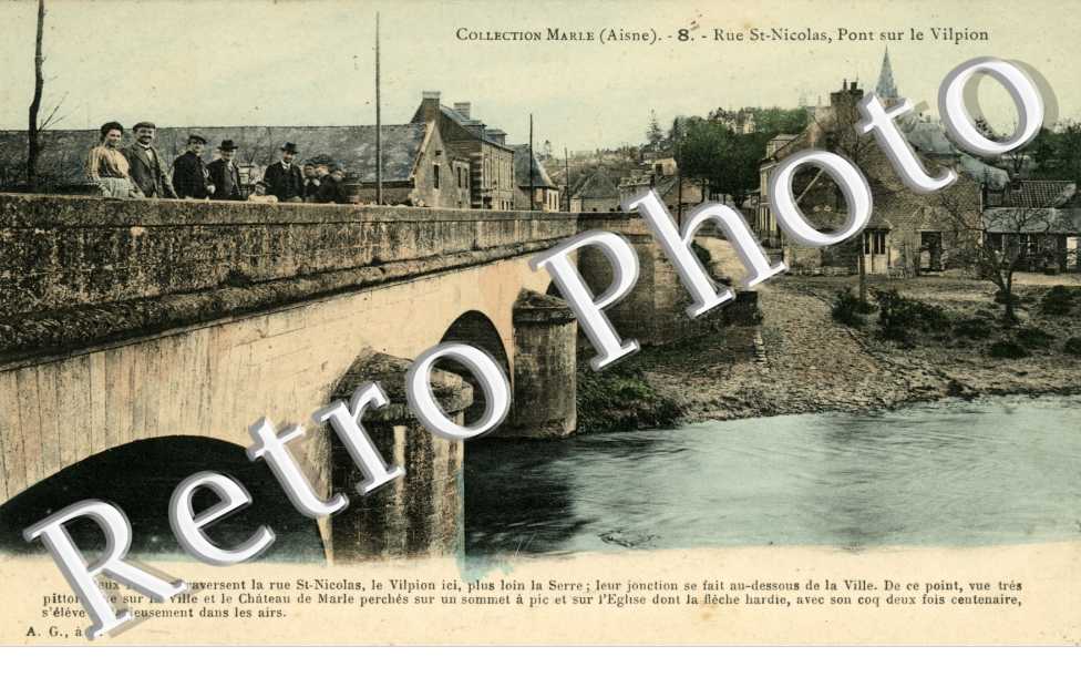rue Saint-Nicolas, pont sur le Vilpion