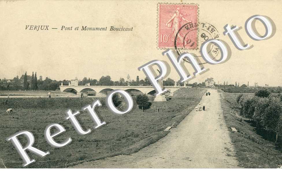 Pont et monument Boucicault
