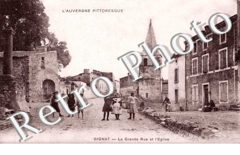 La Grande rue et l'Eglise