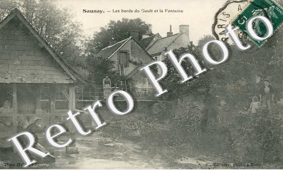 Les bords du Gault et la fontaine