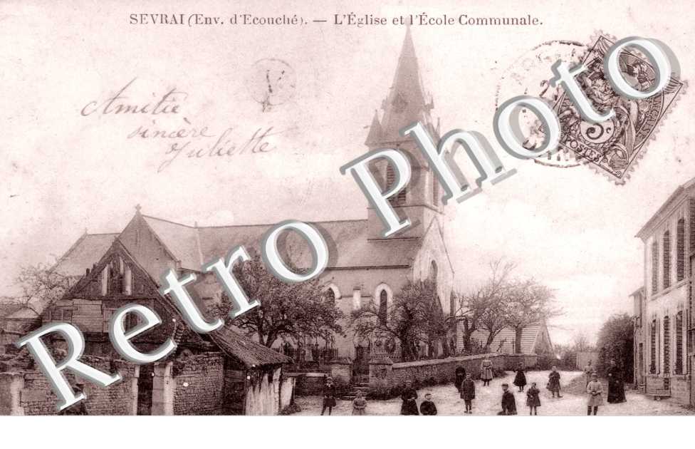l'Eglise et l'Ecole Communale
