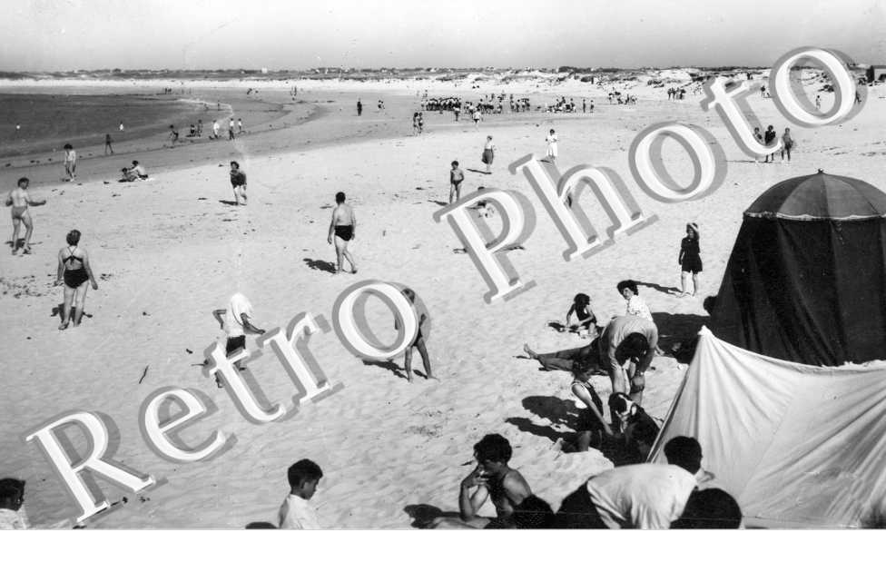 penmarch Saint Guenole  -  Plage de Pors-Carn et pointe de la Torche  -  annees 40/50