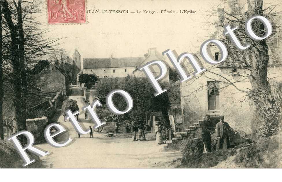 La Forge, l'Ecole, l'Eglise