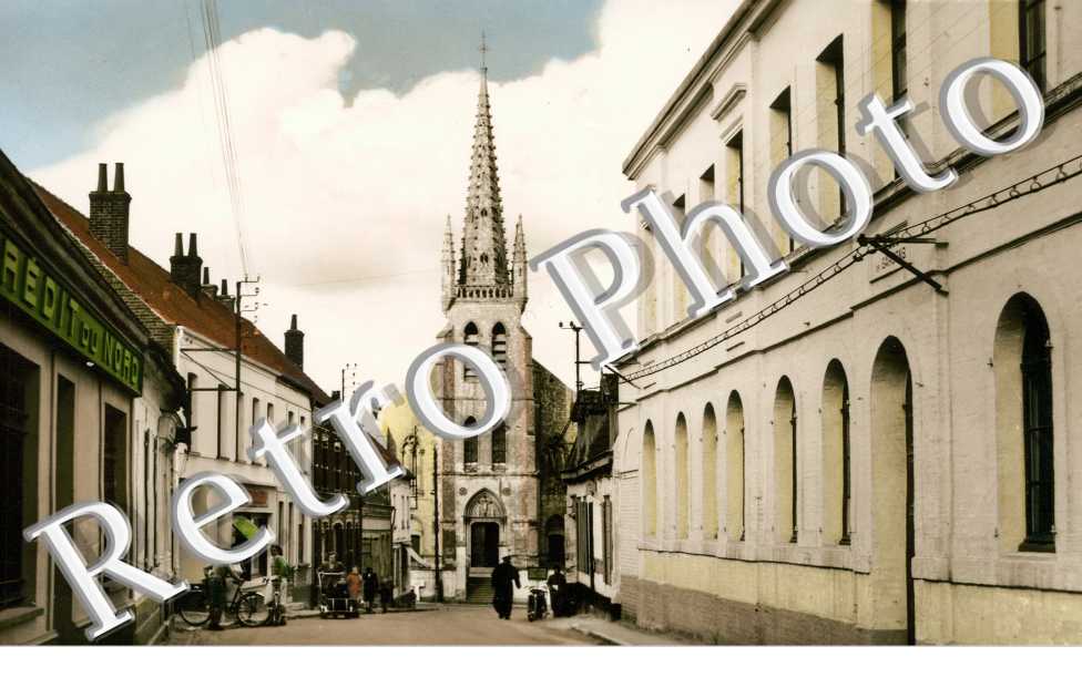 rue de l'eglise - annees 50