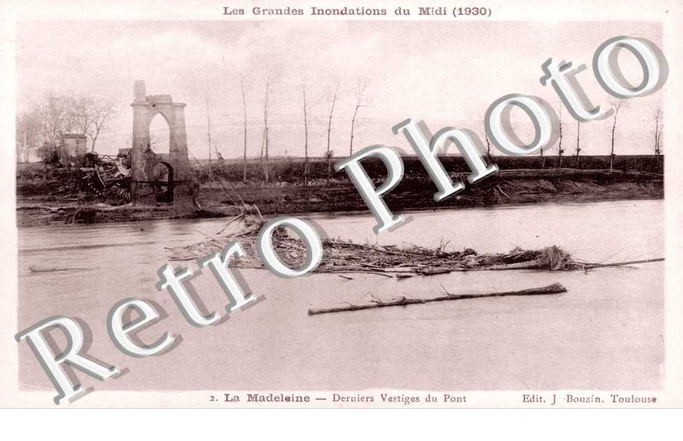 La Madeleine dernoers vestiges du pont
