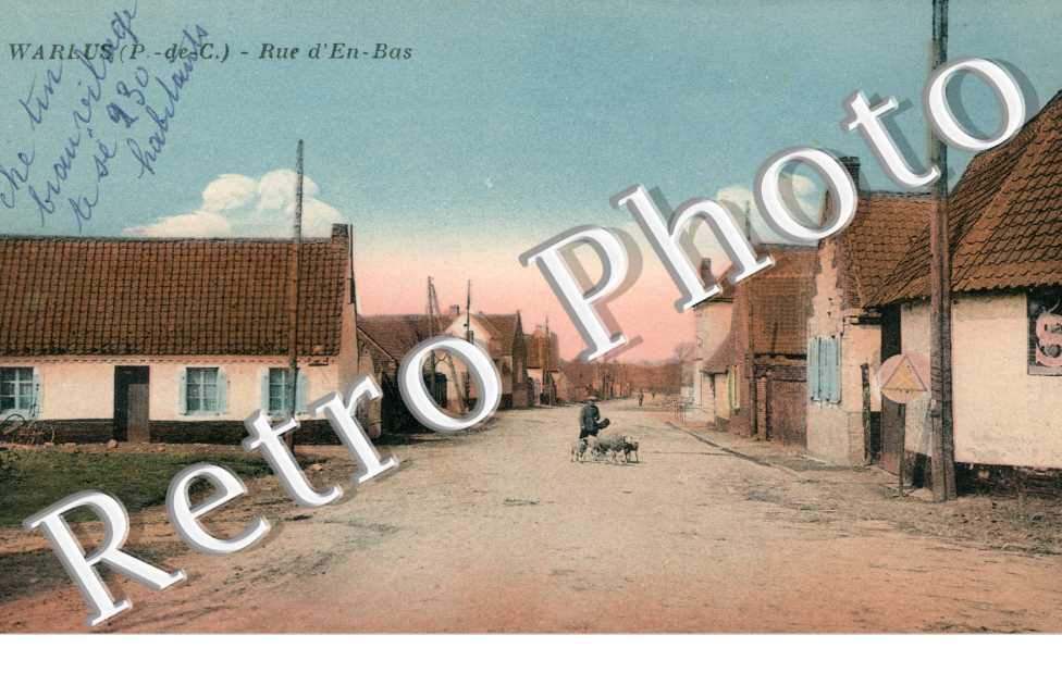rue d'en-bas - carte coloris