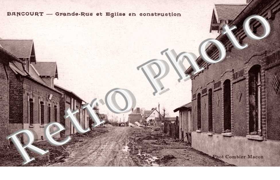 Grande Rue et lise en construction