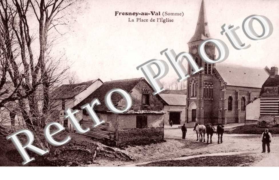 La Place de l'Eglise - 1907