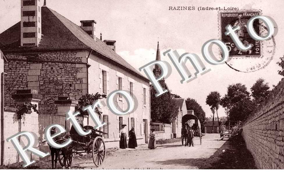 Une rue vers eglise