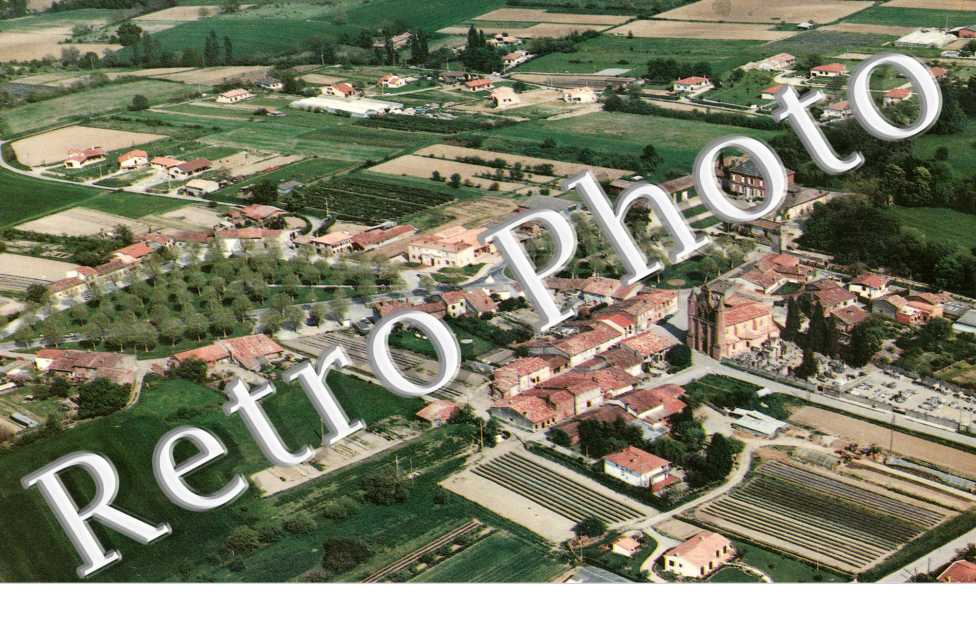vue aerienne  -  annees 80