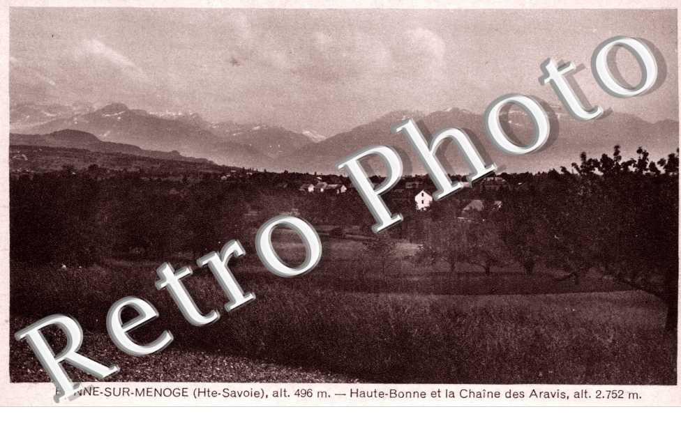 Haute Bonne et la chaine des Aravis