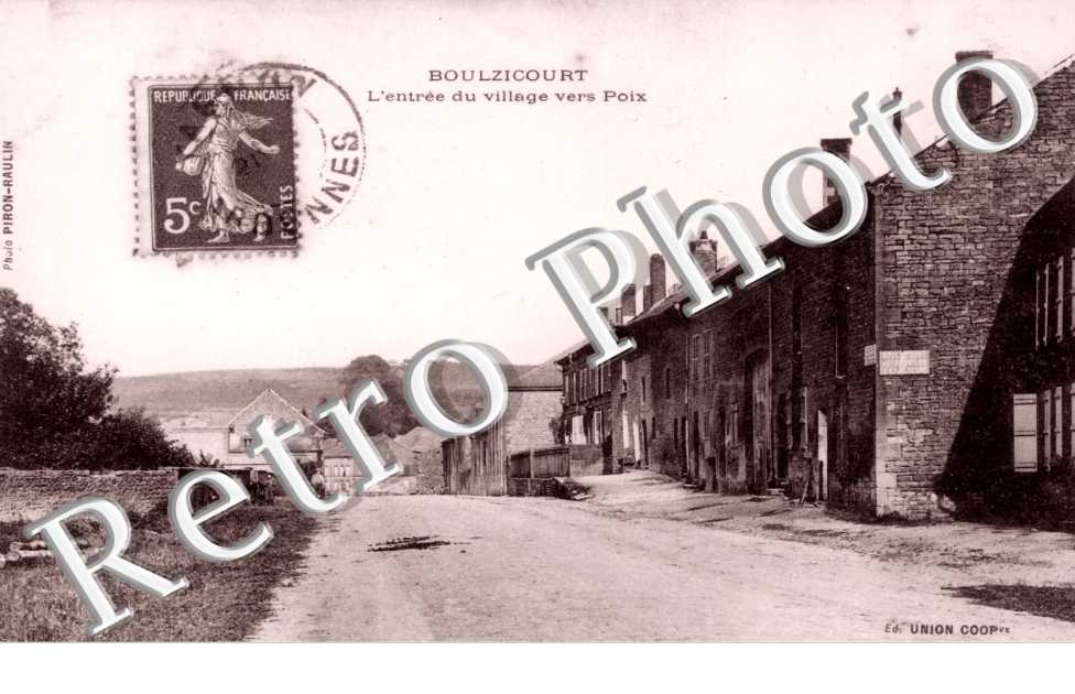 l'entree du village vers Poix