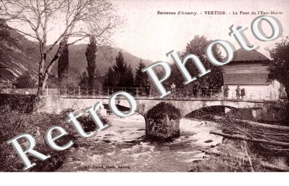 Vertier Le pont de l'Eau Morte