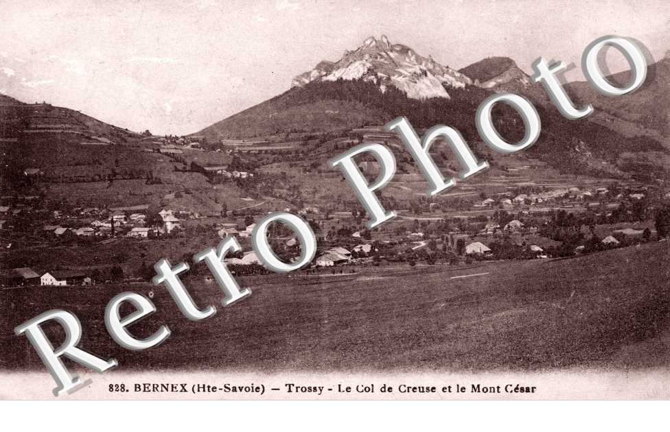 Trossy, Le col de Creuse et le Mont César