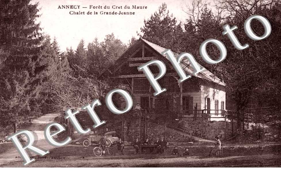 Foret du Cret du Maure Chalet de la Grande Jeanne