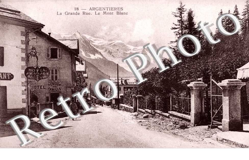 la grande rue le Mont Blanc