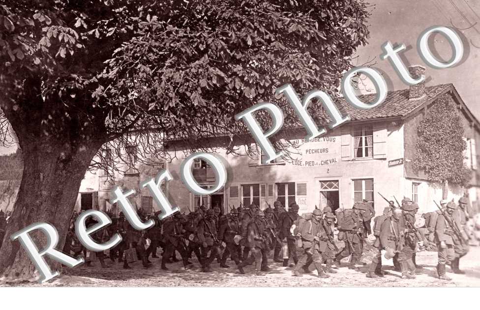 Militaires allemands Auberge Au rendez-vous des pecheurs