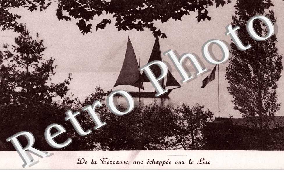 Hermancia une echappee sur le lac Colonie de vacances au bord du Lac Leman Aout 1915 Oeuvre sociale Le Cantier 199 rue de Bercy Paris 12eme