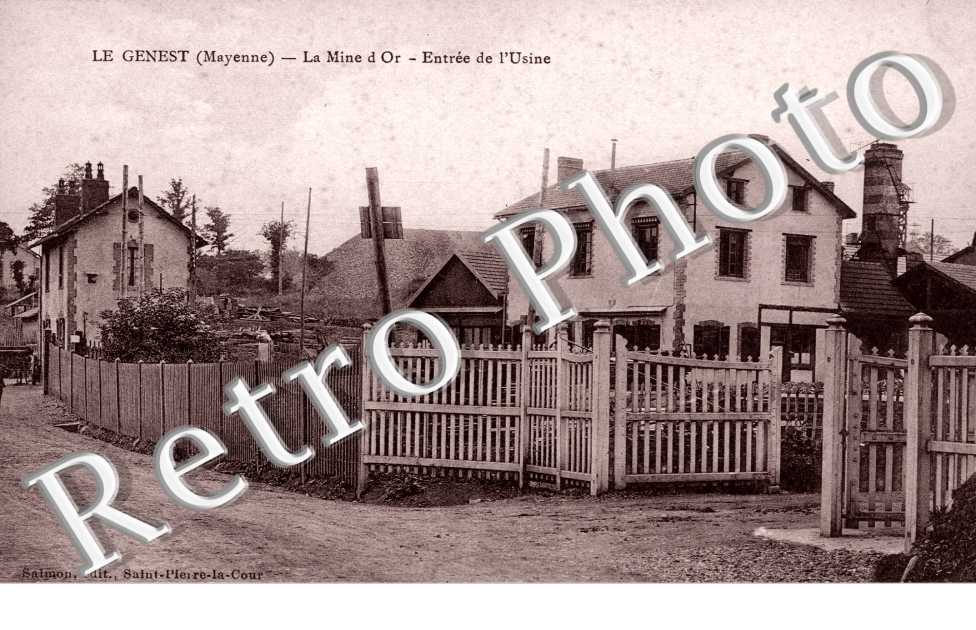 la Mine d'or Entree de l'usine
