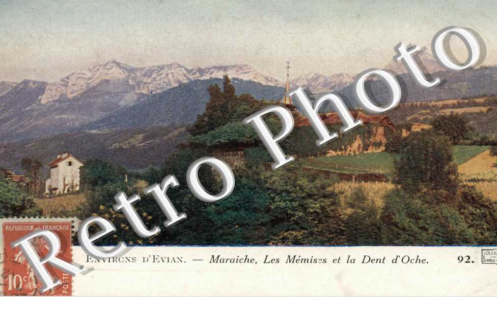 maraiche, Les Memises et la Dent d'Oche