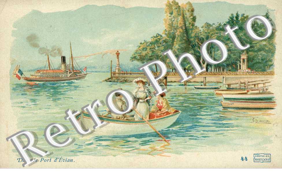 Dans le port d'Evian