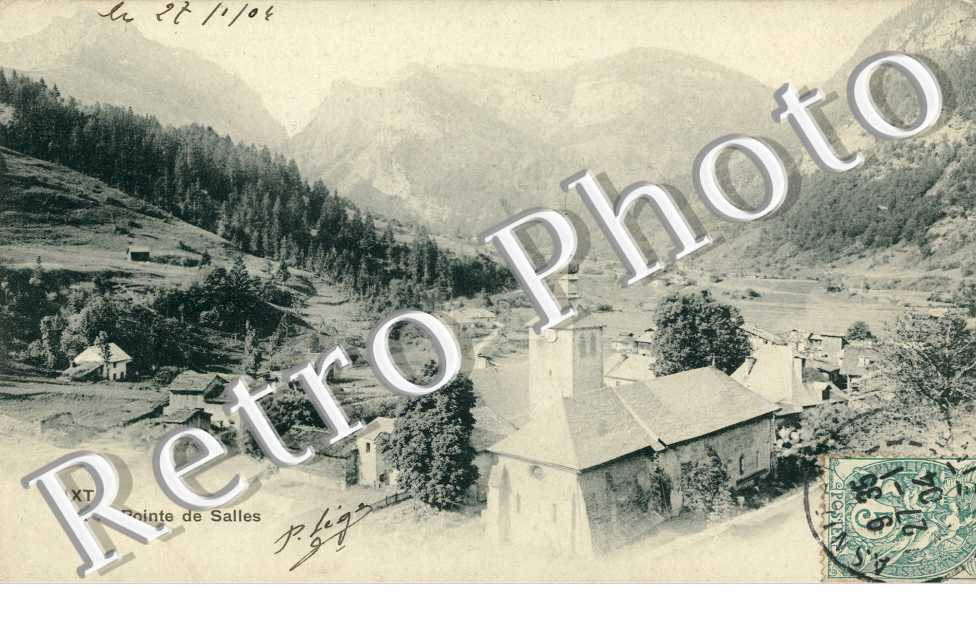 Sixt et la pointe de Salles